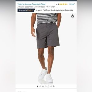 Men’s Light Grey Shorts, Waist 32. Lightweight. Great Deal. Offers Welcomed